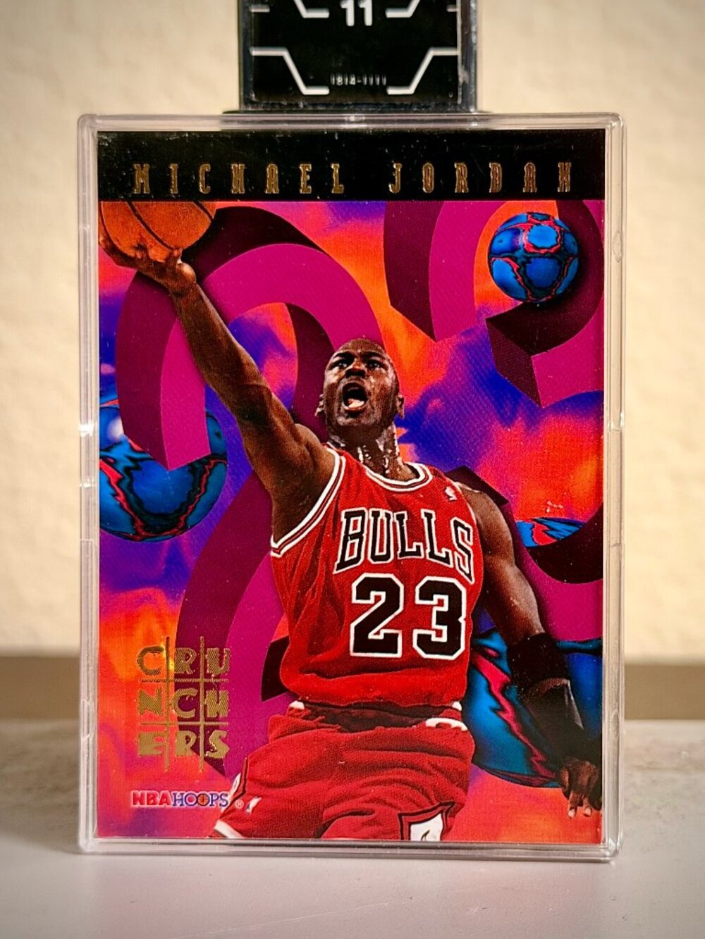 Michael Jordan 1995 NBA Hoops Number Crunchers #1 Insert – Mint Condition 🔥